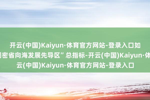 开云(中国)Kaiyun·体育官方网站-登录入口如东将围绕“高水平建周密省向海发展先导区”总指标-开云(中国)Kaiyun·体育官方网站-登录入口